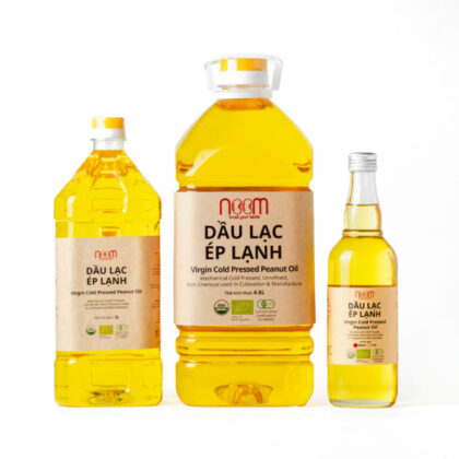 Dầu Lạc Ép Lạnh