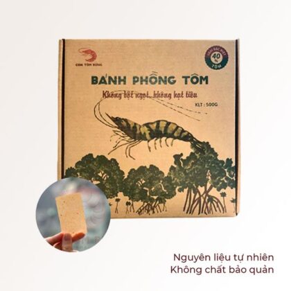 Bánh Phồng Con Tôm Rừng: Phồng Tôm - Phồng Rau Củ; 100 - 500g